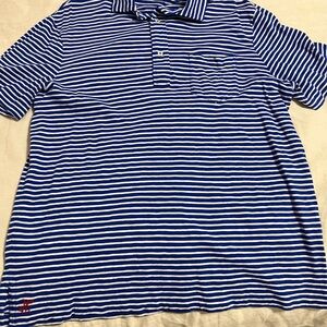 Polo by Ralph Lauren Blue and White Striped Shirt